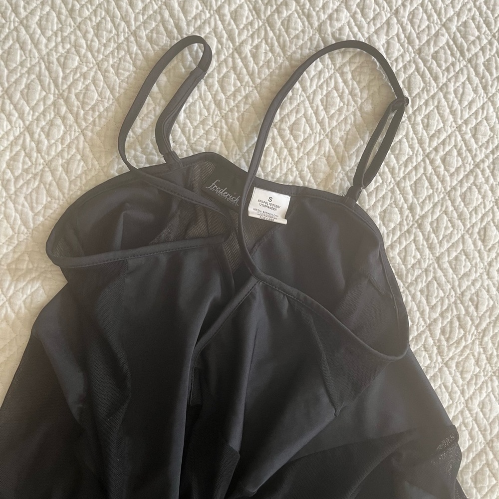 Vintage fredricks sheer mesh dress